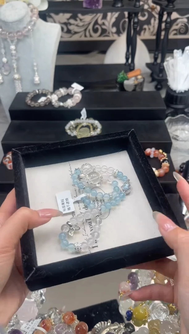 【闪购商品】水晶手链未镶嵌天然水晶 多样性发货