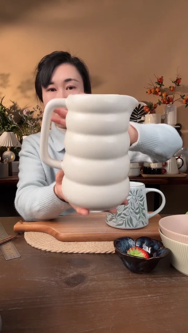 【闪购商品】瓷片圈圈水壶微瑕