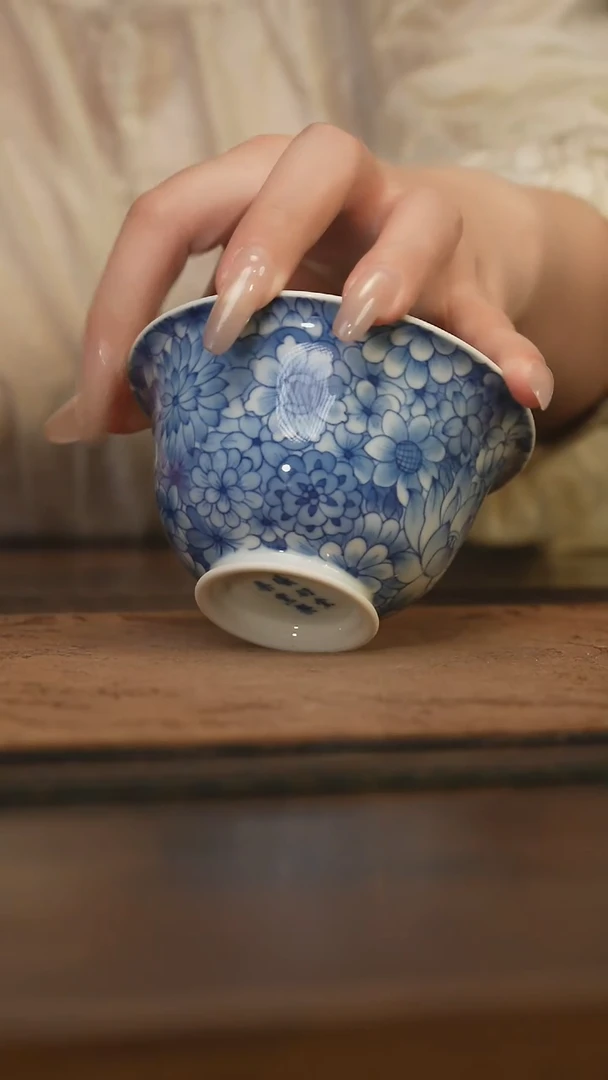 瓷片柴窑青花破价福利