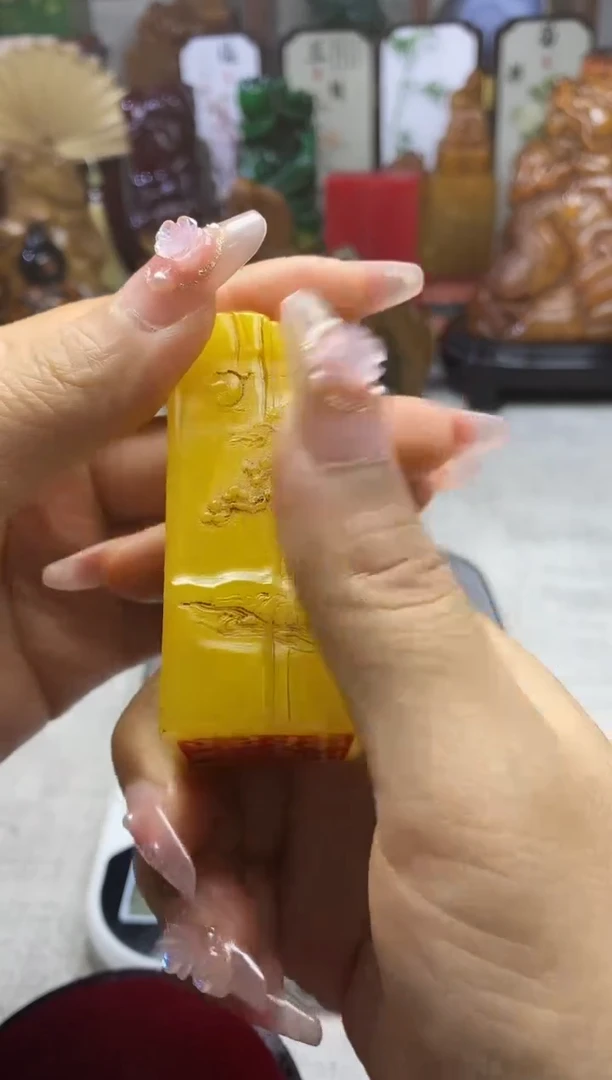 寿山石印石纯天然石料