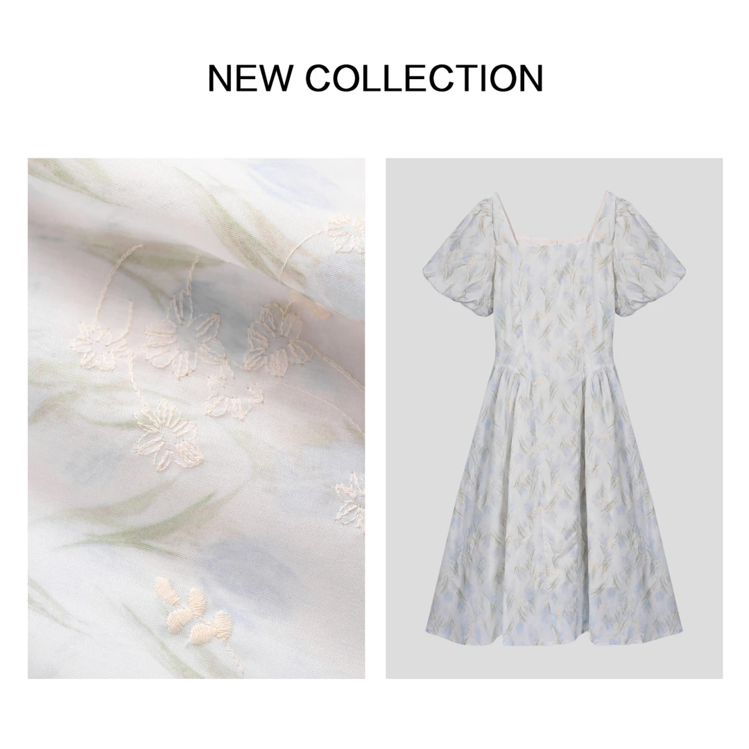 【婷婷专属】L1F38027A 优雅淑女风连衣裙