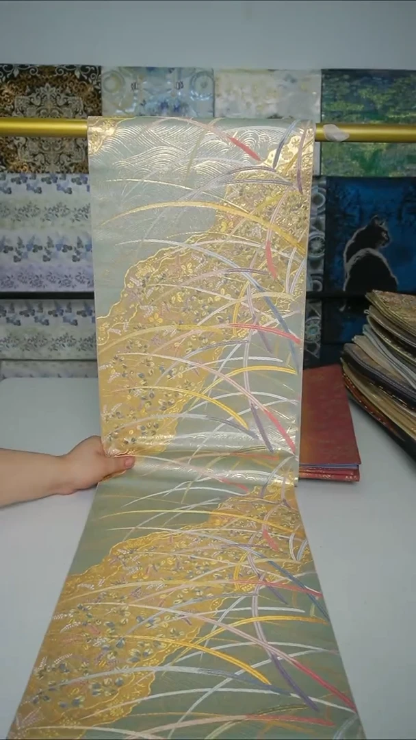 织绣织锦22秋草小花