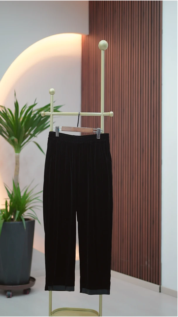 定制不支持7天无理由退货丝绒裤子2227-1