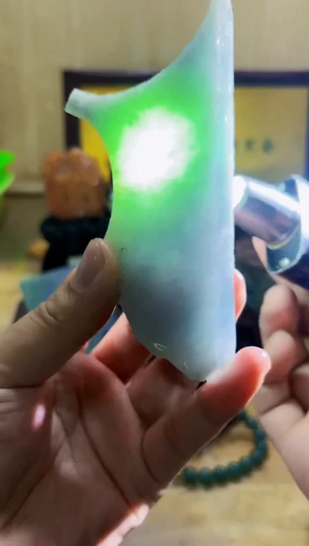 颈饰未镶嵌翡翠A货常星4846