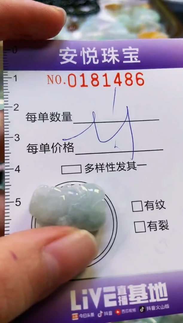 翡翠未镶嵌颈饰闪购0181486