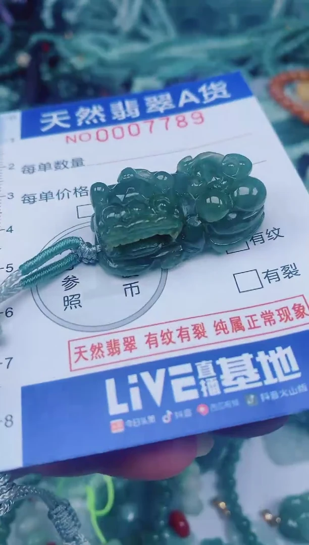 颈饰未镶嵌翡翠00007789