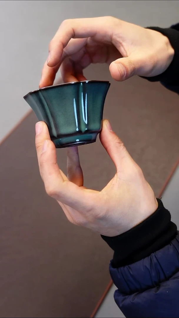 青瓷手工茶器包邮不带礼盒
