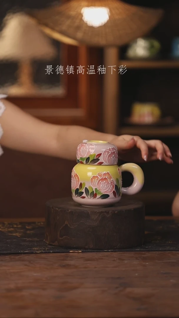 景德镇高温釉下手绘陶瓷156