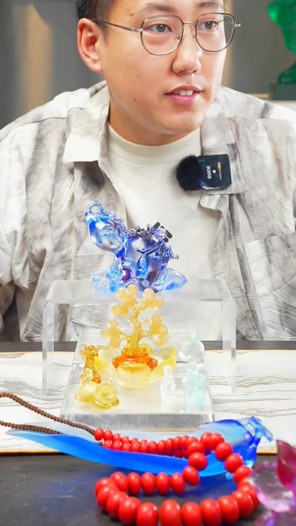 琉璃手工艺品福利琉璃艺术摆件