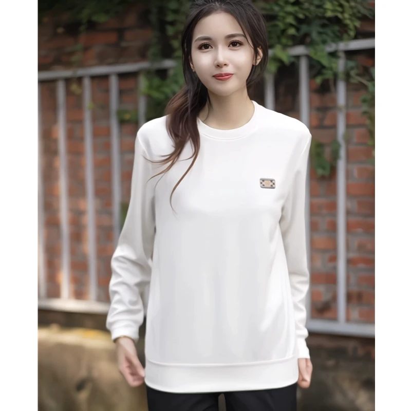 2025新款春秋季长袖t恤男士韩版潮流打底小衫秋衣上衣服卫衣男装