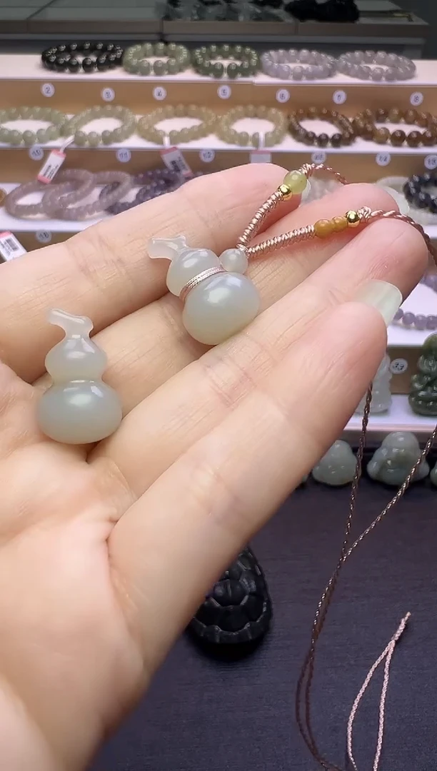 颈饰未镶嵌和田玉134号链接多样性发一