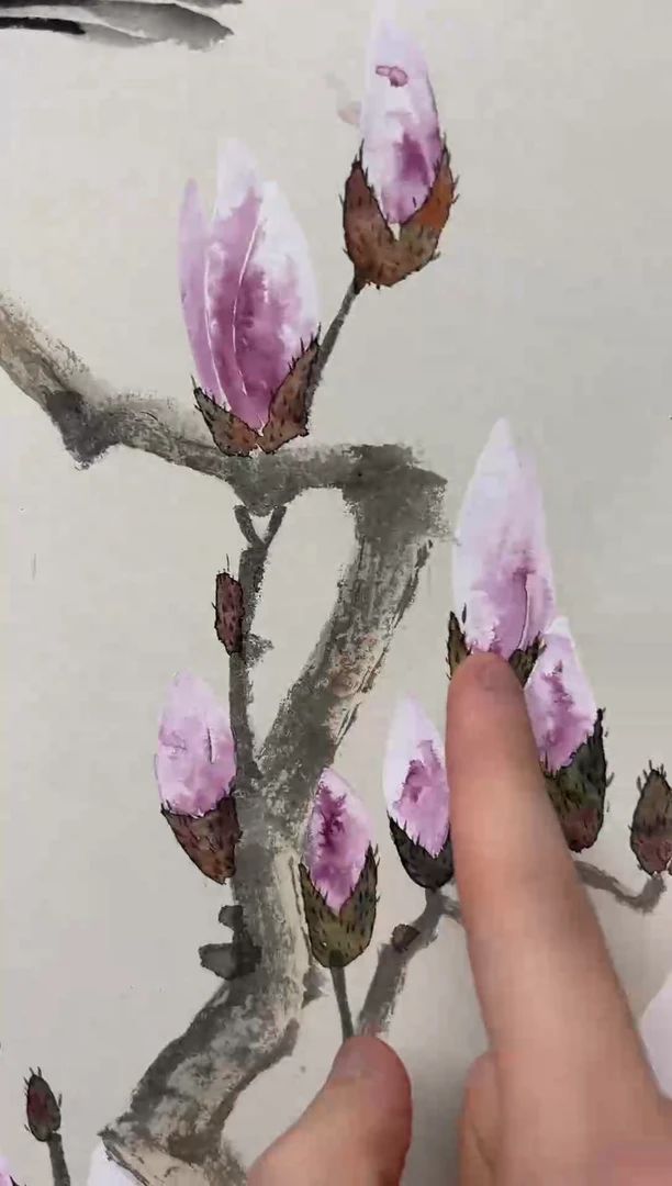 国画李纲-2.7平尺-国画作品