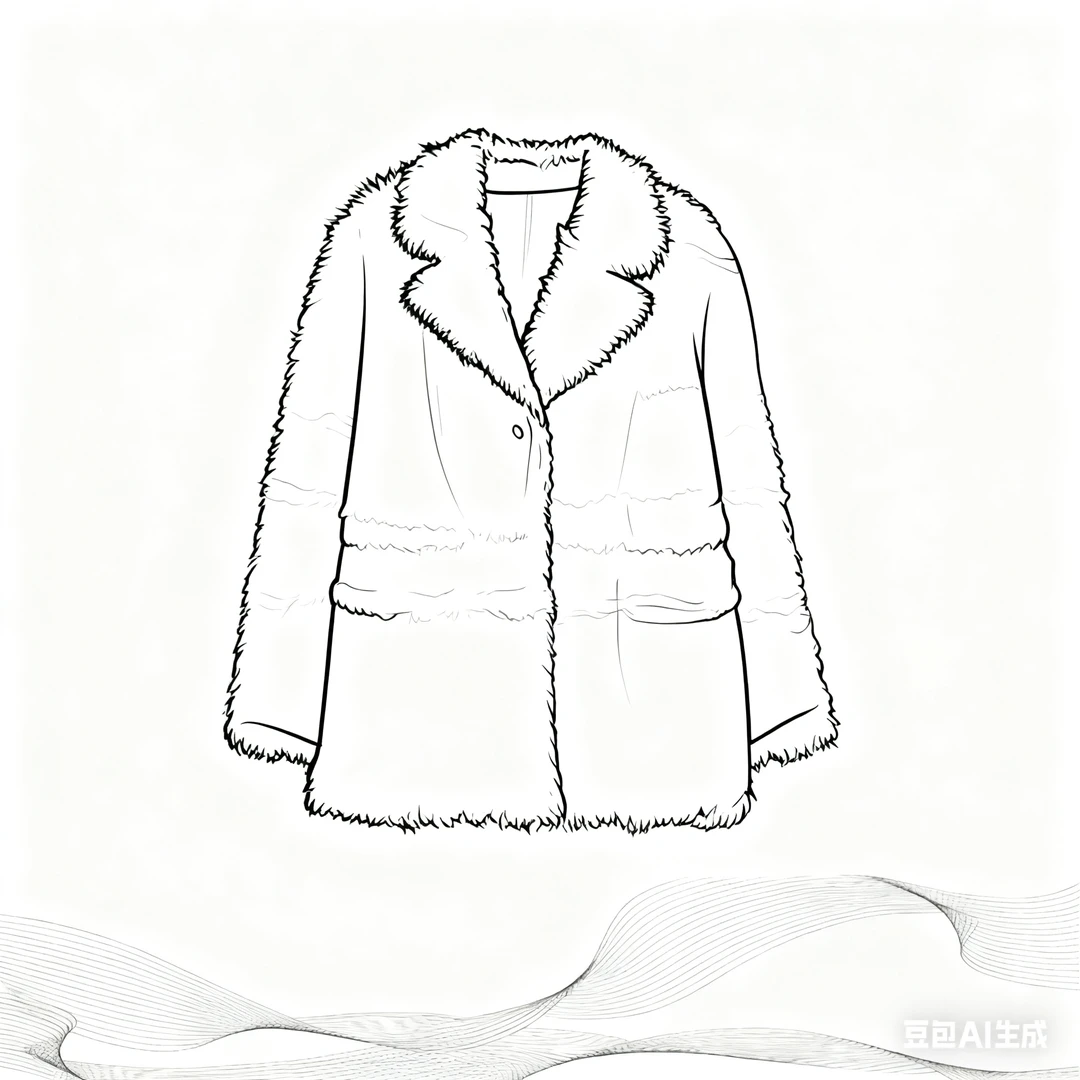 【夜夜专属】北欧传奇进口小胡羊外套5810