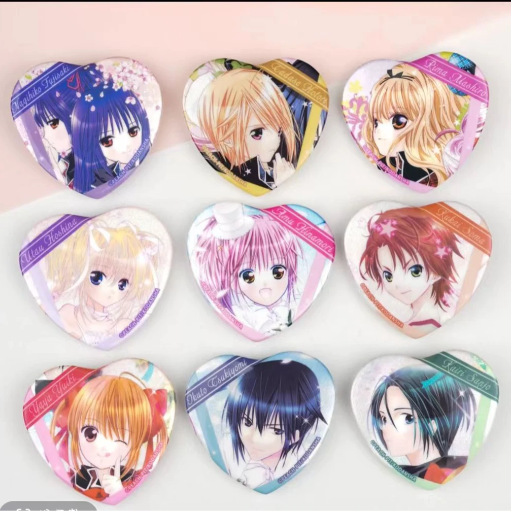 守护甜心 原画 心形幻彩 徽章/吧唧 【代拆】