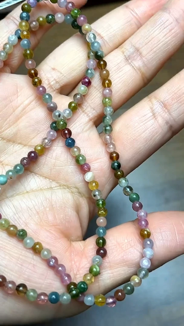 未镶嵌手链碧玺06多样性发一