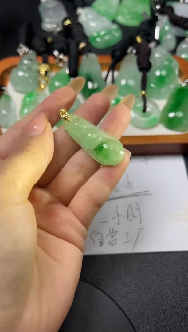 颈饰未镶嵌翡翠所见即所得 一图一物