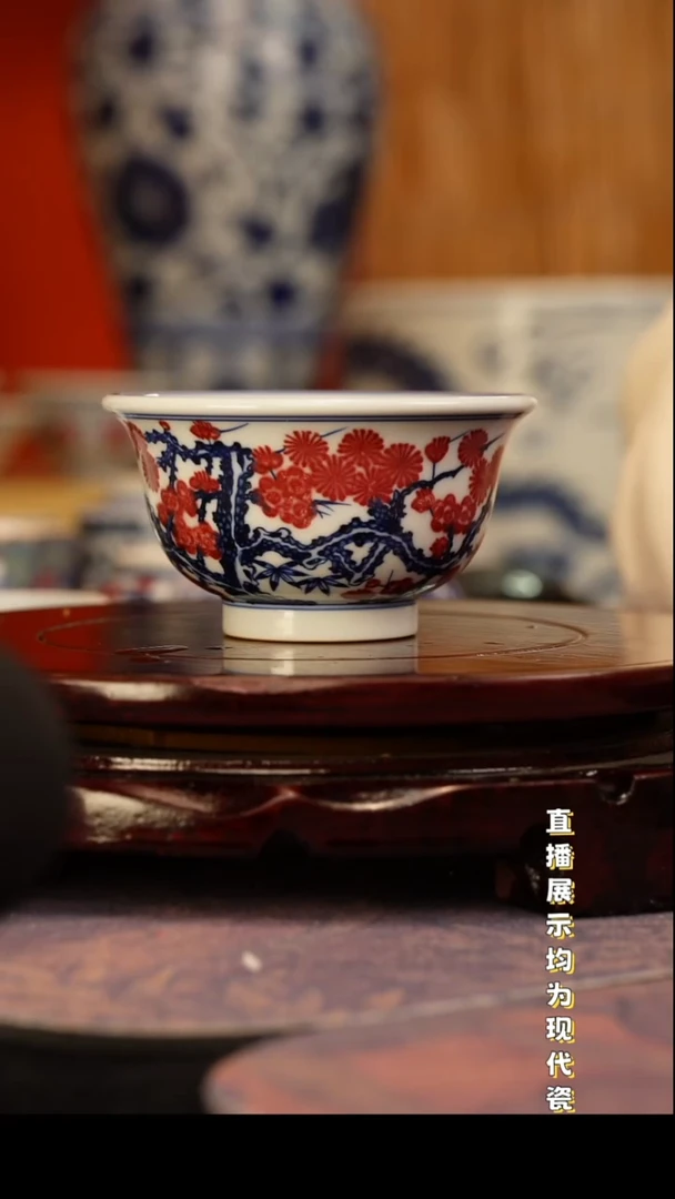 景德镇手工手绘陶瓷杯