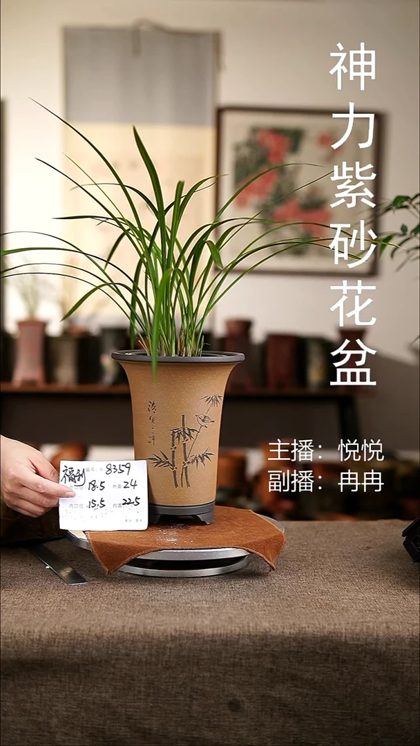 紫砂花盆紫砂花盆8359
