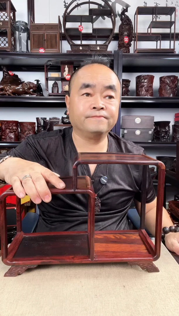 木瑕疵老李红木工艺品