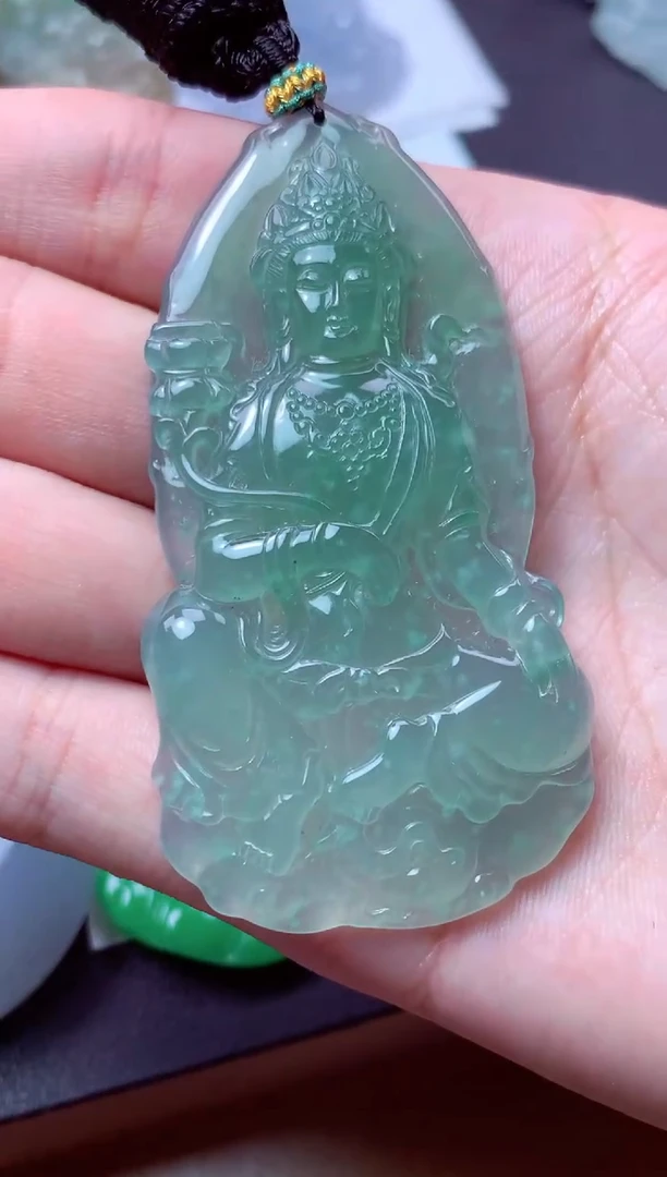 翡翠未镶嵌颈饰天然翡翠