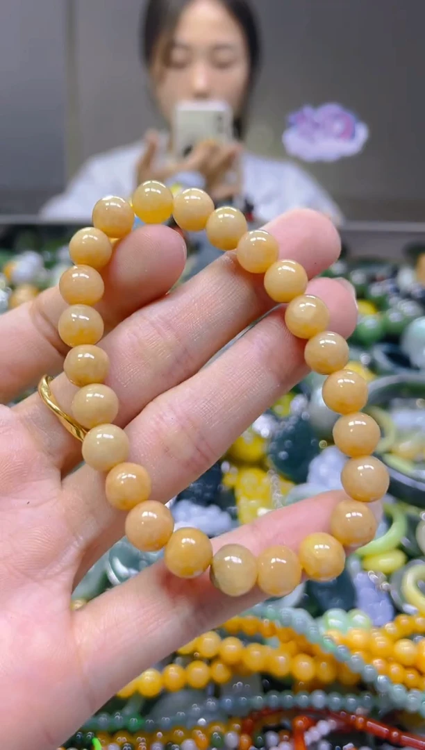 翡翠未镶嵌颈饰7MM/X/翡翠A货，一件也是批发价