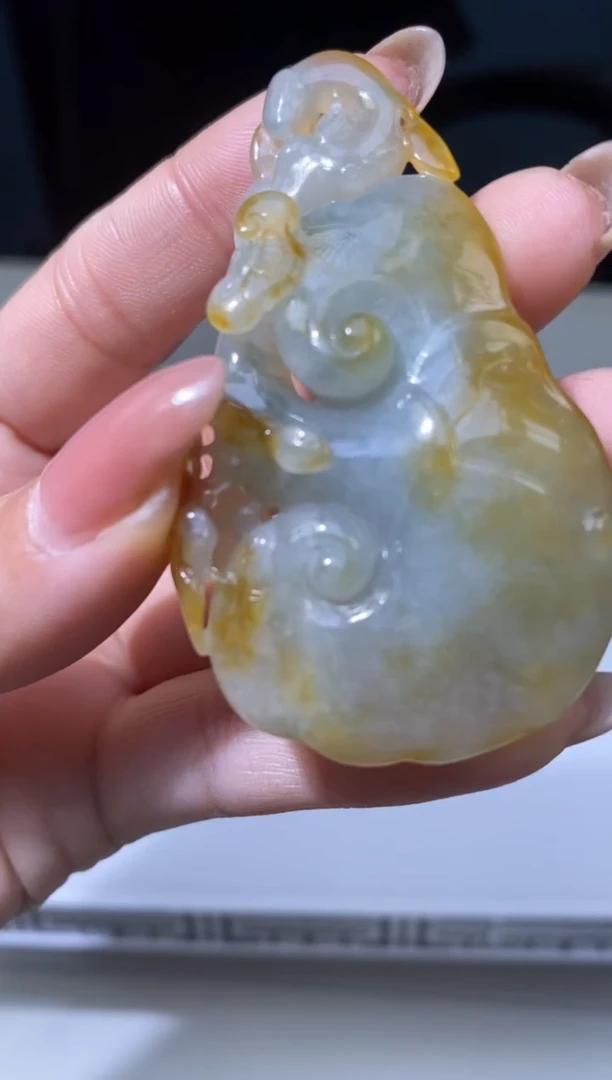 颈饰未镶嵌翡翠40943