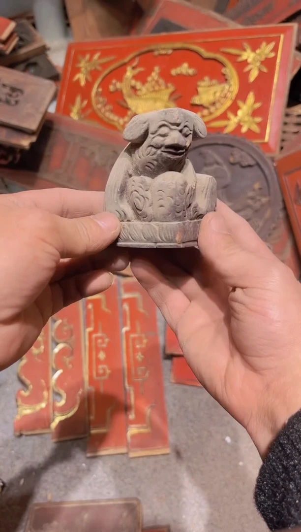 【闪购商品】香榧木老木雕老物件花板