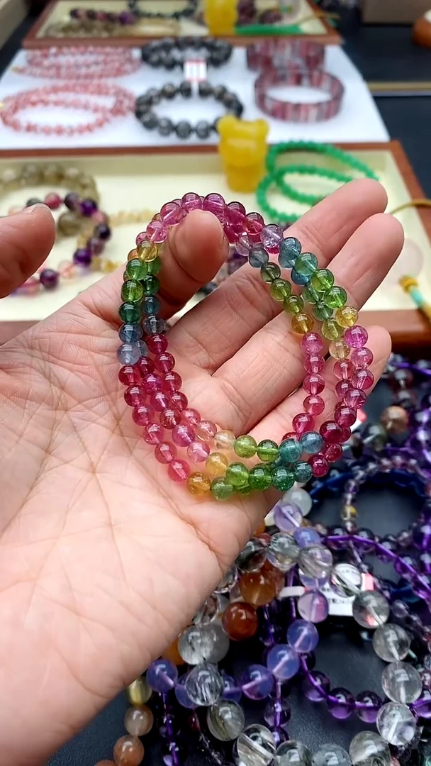 【闪购商品】碧玺手链未镶嵌碧玺