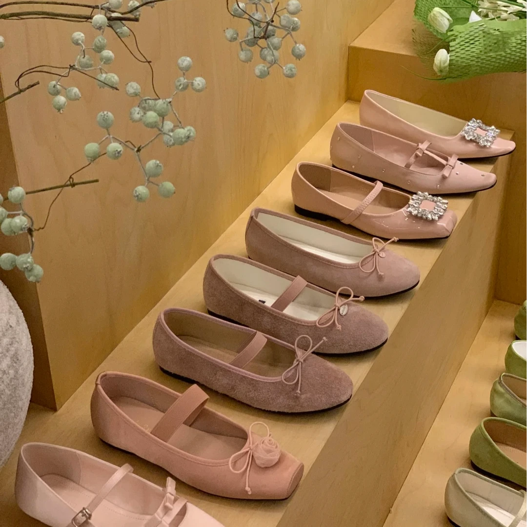 G191~G210玛丽珍单鞋仙女鞋子春秋2025新款小众温柔晚晚鞋