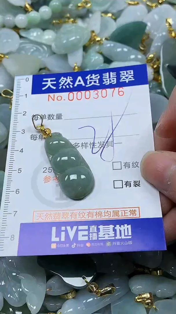 颈饰未镶嵌翡翠纯天然a货翡翠