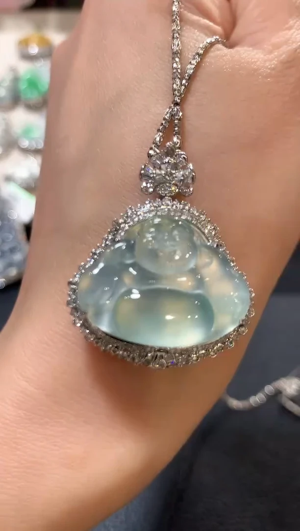 18K金镶嵌戒指翡翠n72