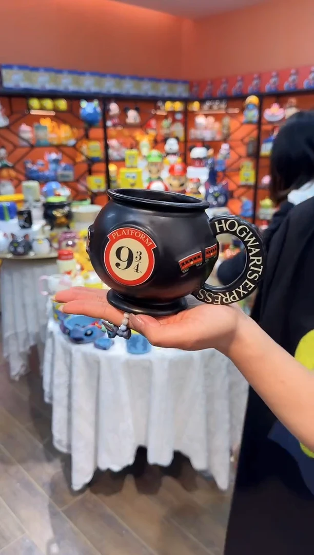 瓷片@@哈利波特列车站台陶瓷杯
