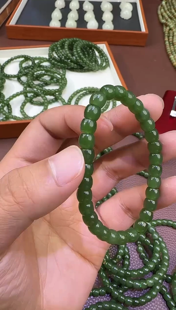 手串未镶嵌和田玉【陆605】37 7033 多样性发其一