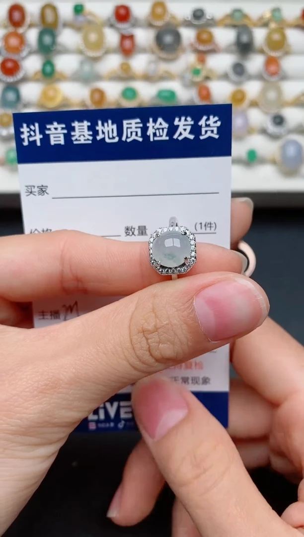 【闪购商品】翡翠戒指银S925镶嵌.....
