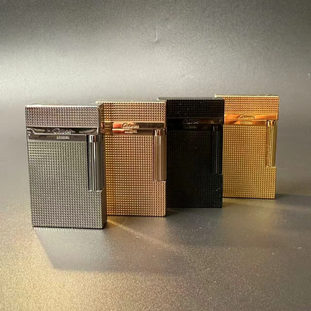 calories（柚子）卡路朗声巴黎钉充气清脆高档男士打火机