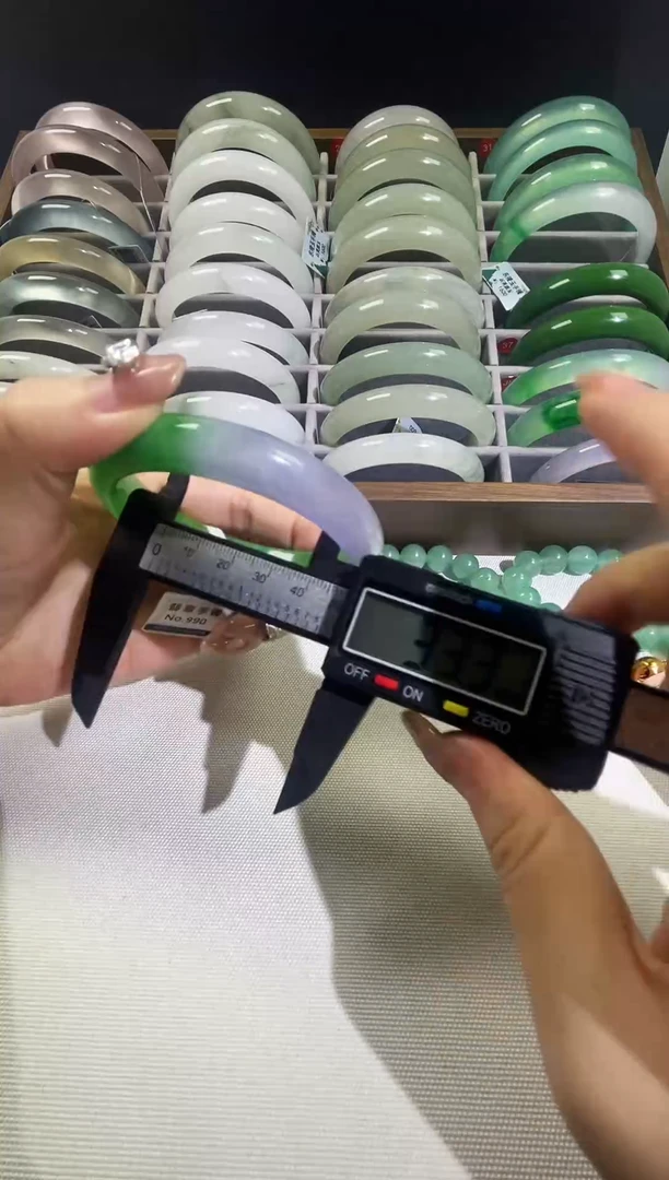 灵动飘花高货毕业款手镯58