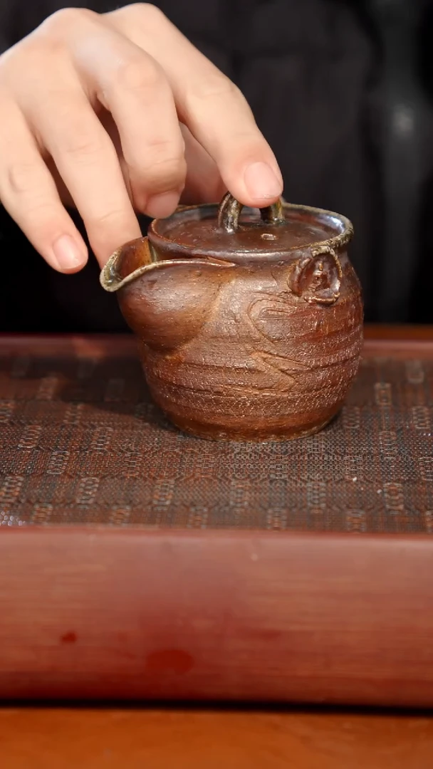 陶瓷奢瓷/瑞寅柴烧茶器（宝瓶）600