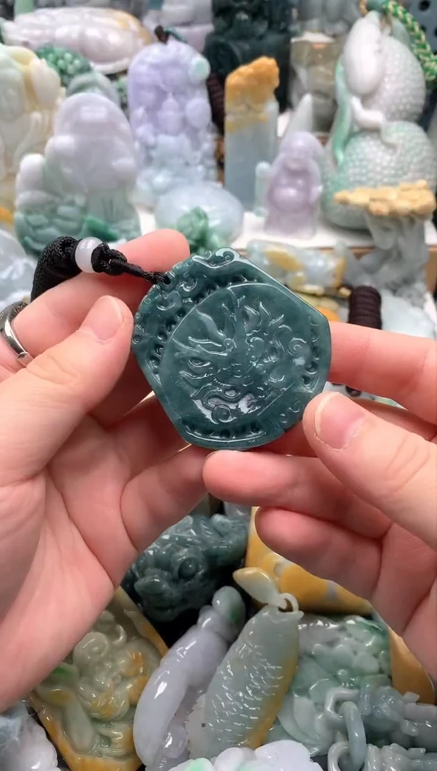 吊坠(不含链)未镶嵌翡翠1