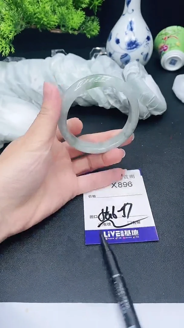 未镶嵌手镯翡翠896