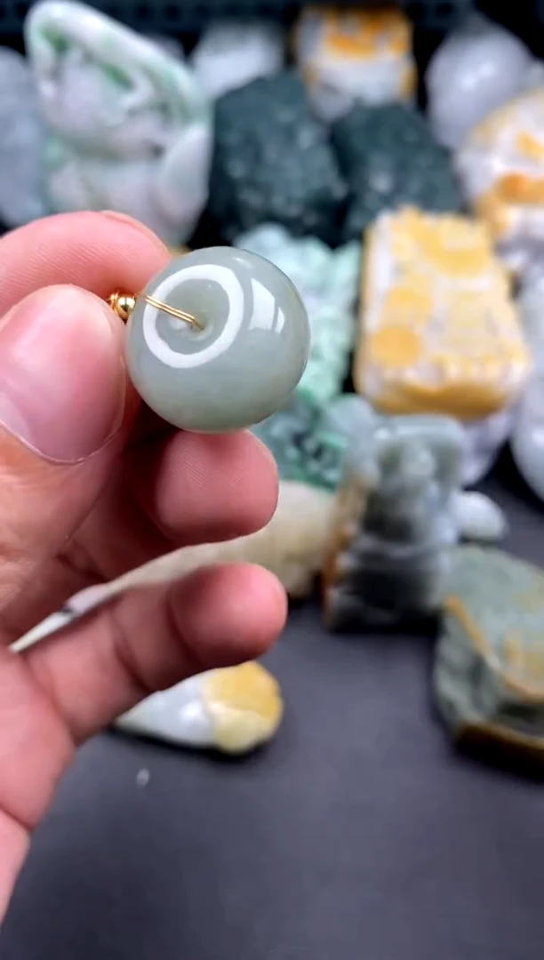 吊坠(不含链)未镶嵌翡翠1