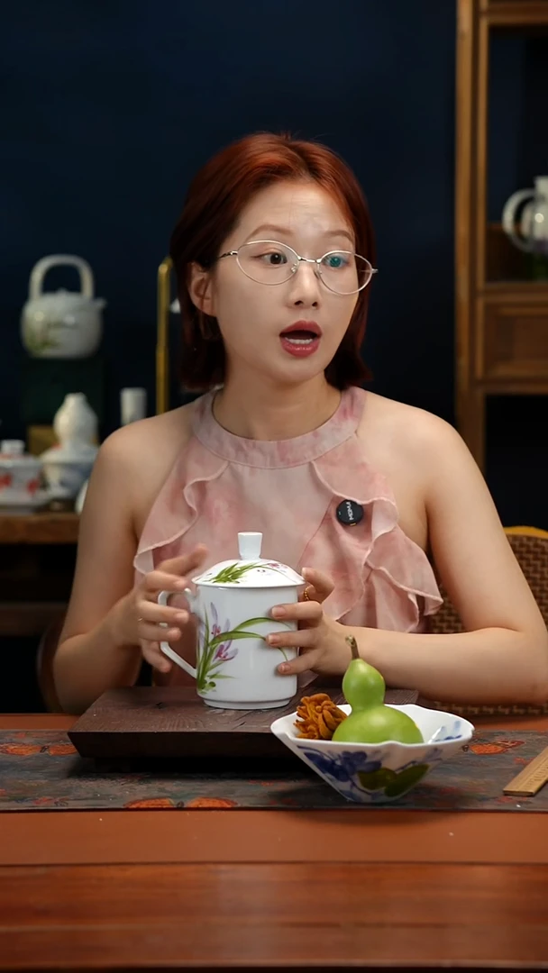陶瓷景德镇釉中彩餐具领导杯600cc