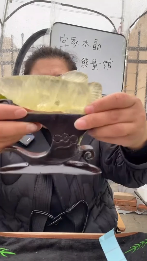 【闪购商品】黄晶金龙鱼未镶嵌黄水晶金龙鱼D01
