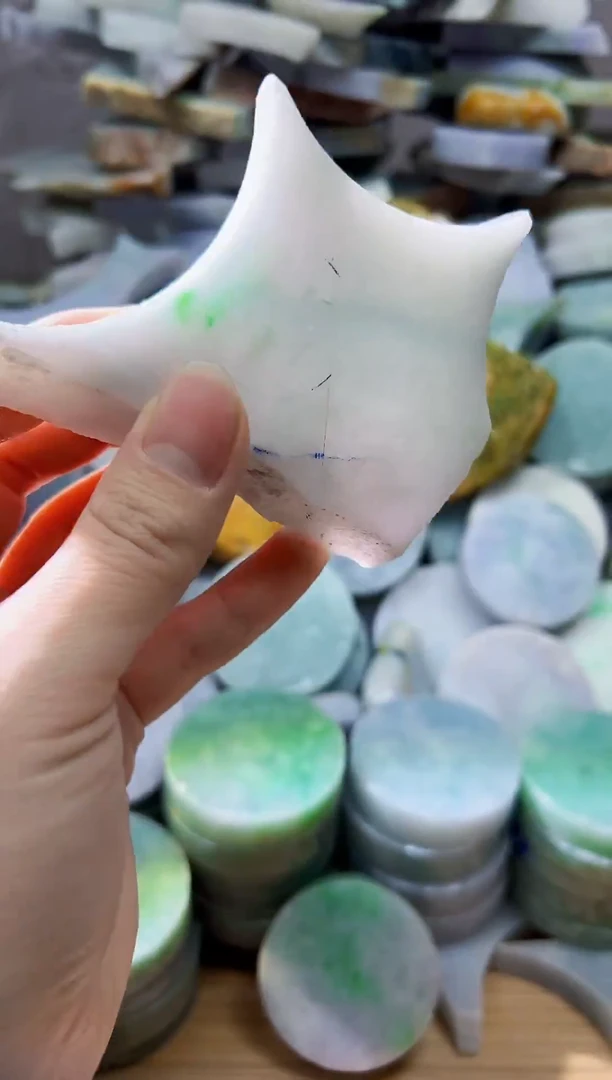 裸石翡翠天然翡翠A货余 南 288