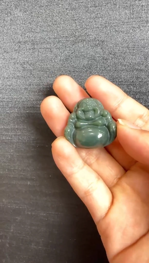 颈饰未镶嵌和田玉佛公 吊坠-560431