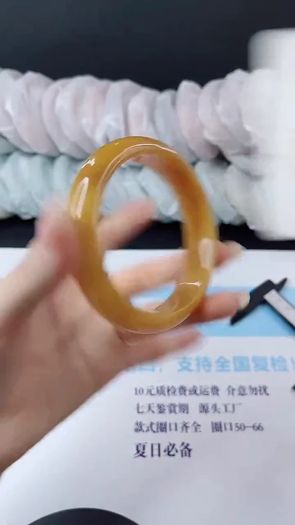 未镶嵌手镯石英质玉多样性发货L79-64