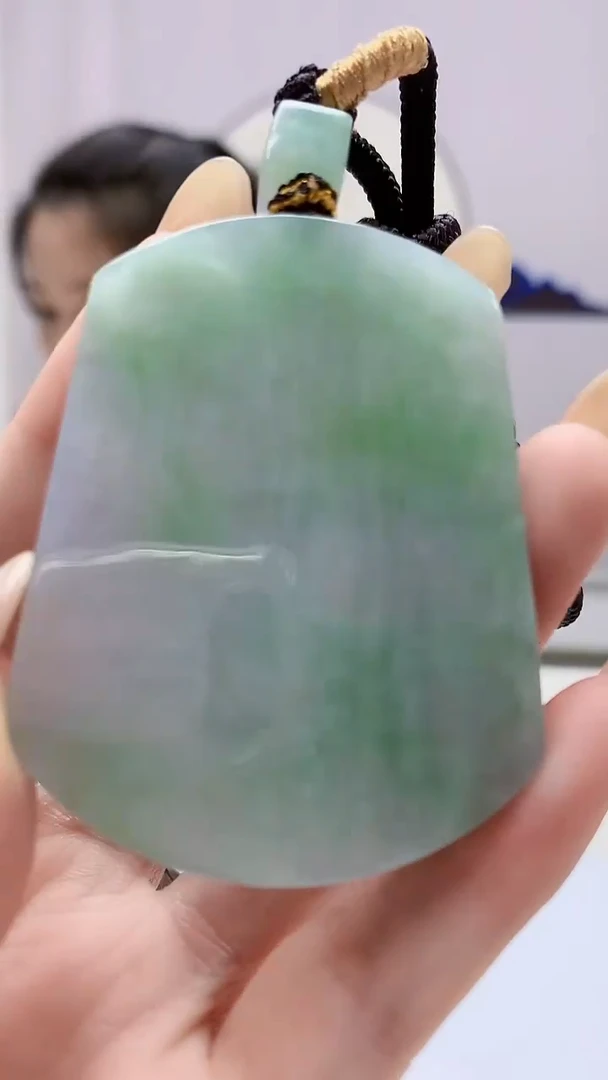 定制翡翠未镶嵌4902DD-毛货挂件113