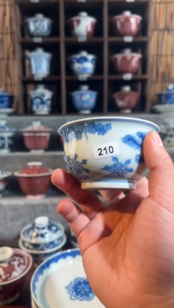 【闪购商品】210天禄言瓷凤凰杯子