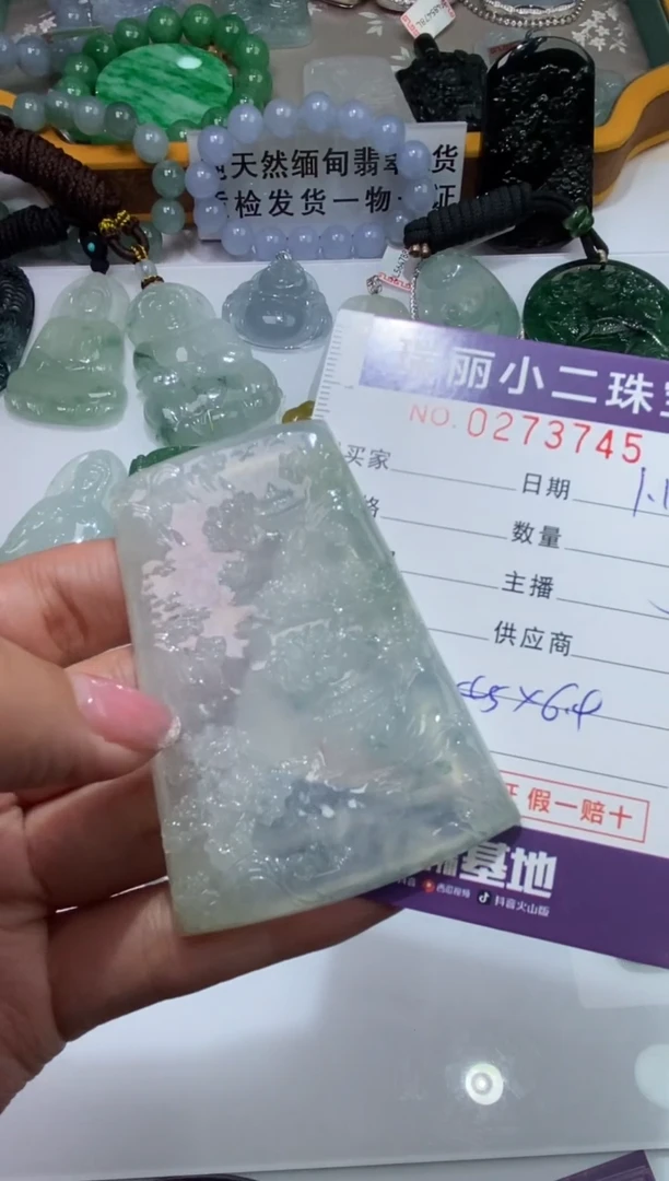 【闪购商品】翡翠颈饰未镶嵌1