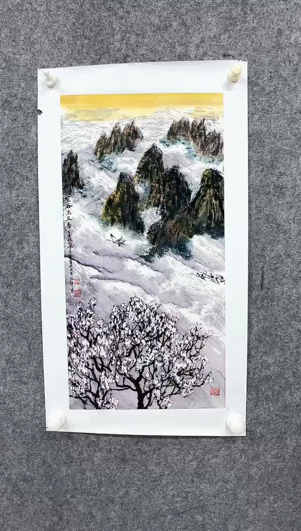 国画DH-FJB老师绘画作品
