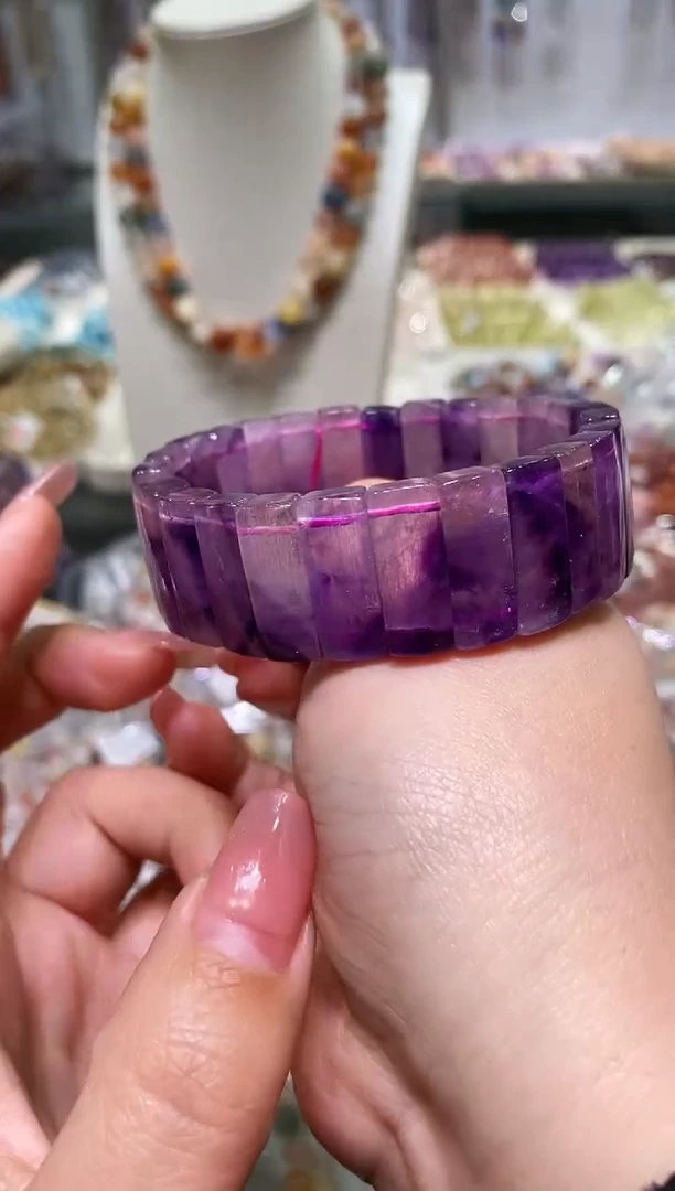 未镶嵌手链水晶多样性发其一